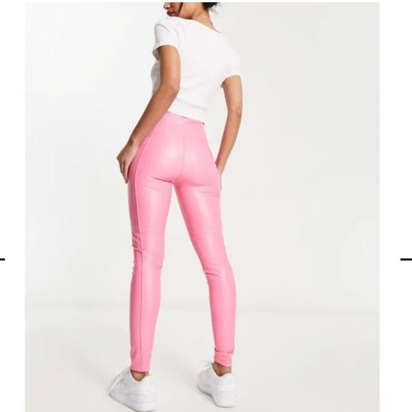 ASOS PU Leather pants NWT - Picture 4 of 11